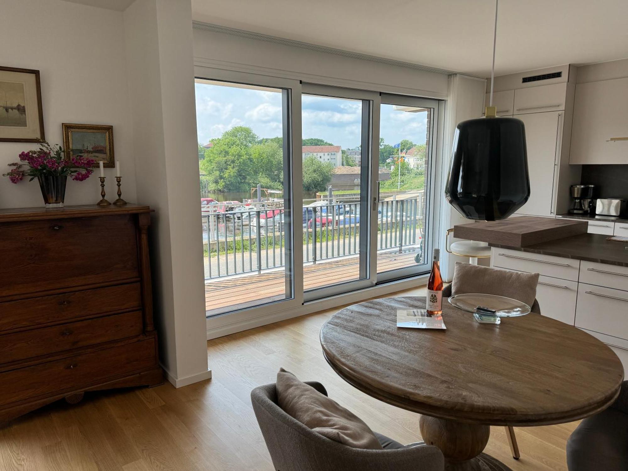Allerinsel - Appartement Am Celler Yachthafen Eksteriør bilde